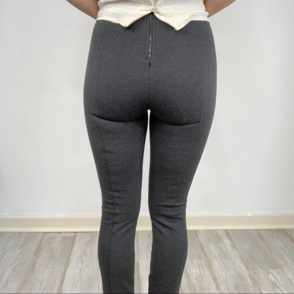 J. CREW Pixie pants ponte leggings charcoal 1618 - Picture 6 of 11